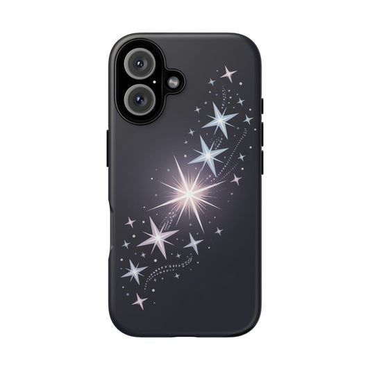 Phone Case — Sparkling Starburst Tough Case | Protective Glitter Galaxy Design
