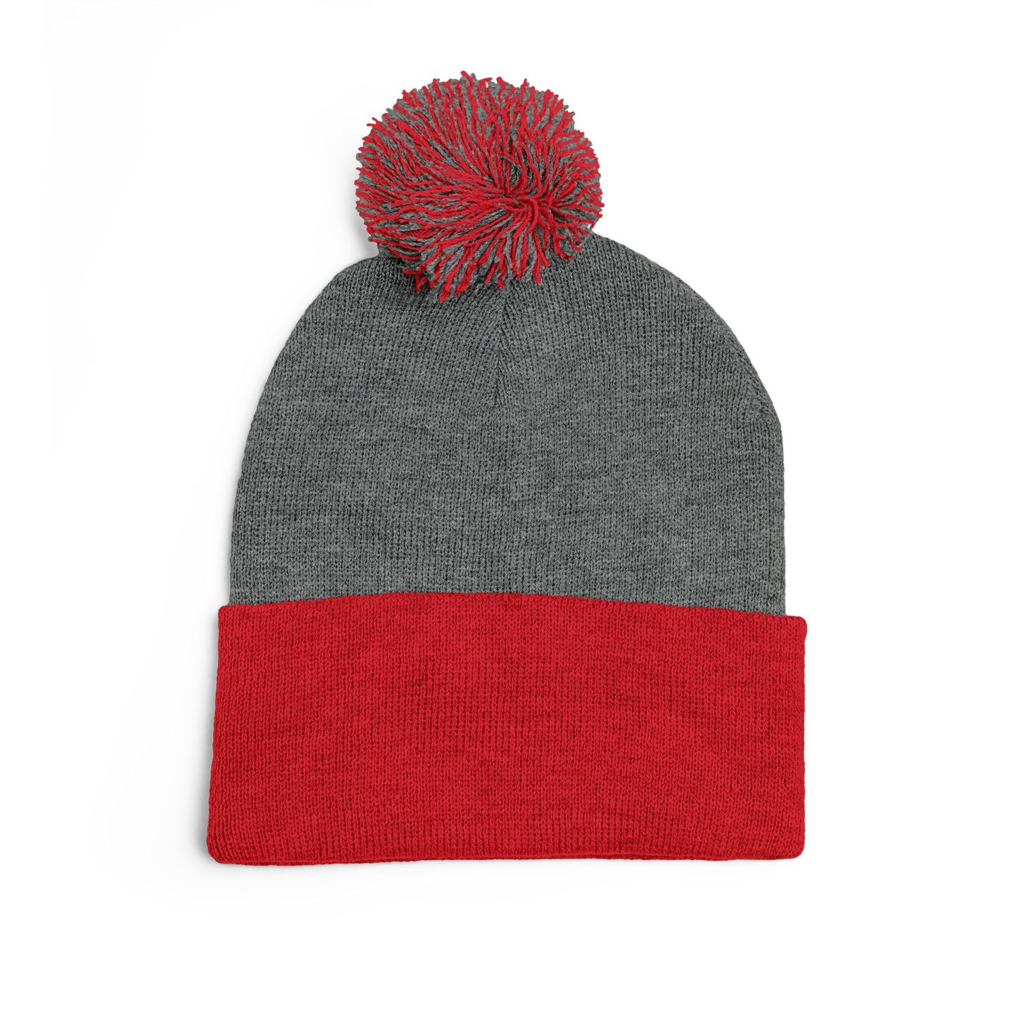 Stargazer Embroidered Pom-Pom Knit Cap — Cozy Starry Beanie for Winter Gifts