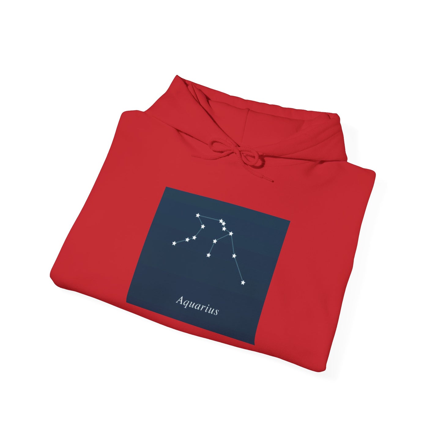 Aquarius Constellation Hoodie — Minimal Zodiac Star Map Sweatshirt