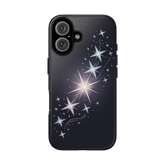 Phone Case — Sparkling Starburst Tough Case | Protective Glitter Galaxy Design