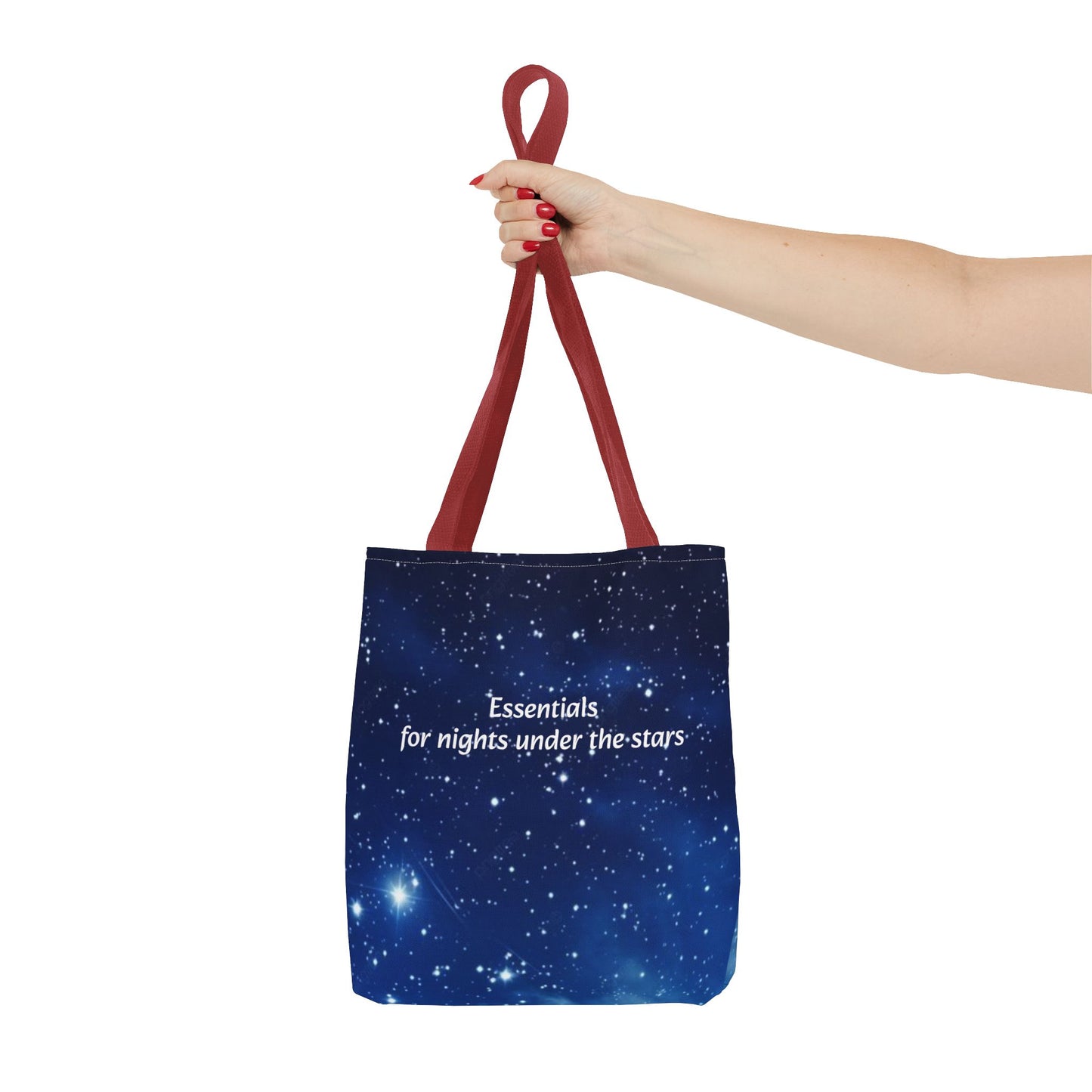 Starry Night Tote Bag — "Essentials for nights under the stars" Canvas Tote