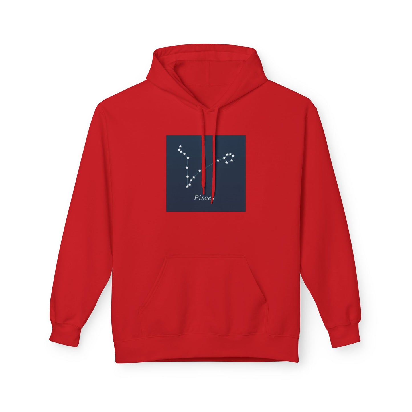Pisces Constellation Hoodie - Zodiac Star Sign Pullover