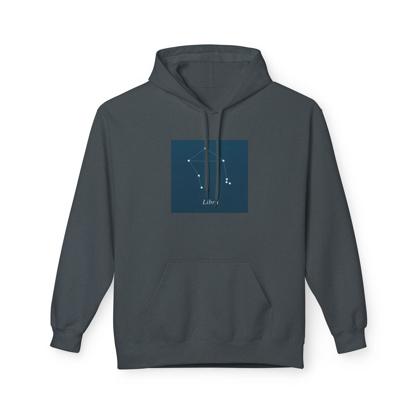 Libra Constellation Hoodie — Night Sky Graphic Pullover