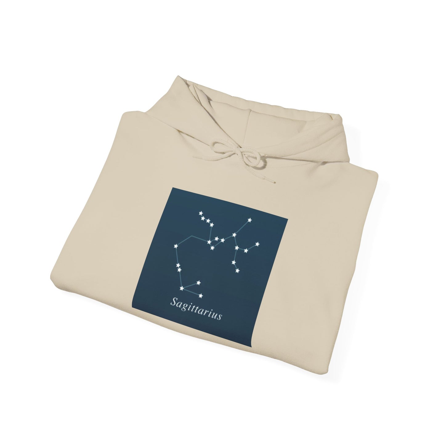 Sagittarius Constellation Hoodie — Minimal Zodiac Star Map Sweatshirt