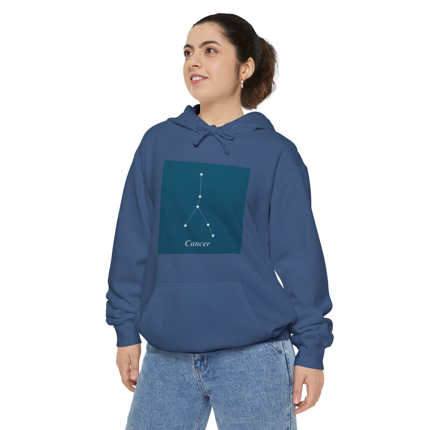 Cancer Constellation Hoodie — Zodiac Star Sign Pullover