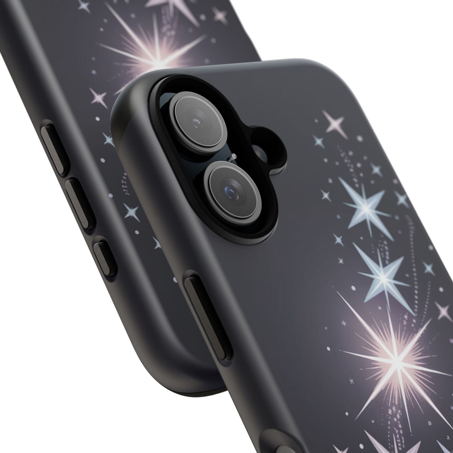 Phone Case — Sparkling Starburst Tough Case | Protective Glitter Galaxy Design