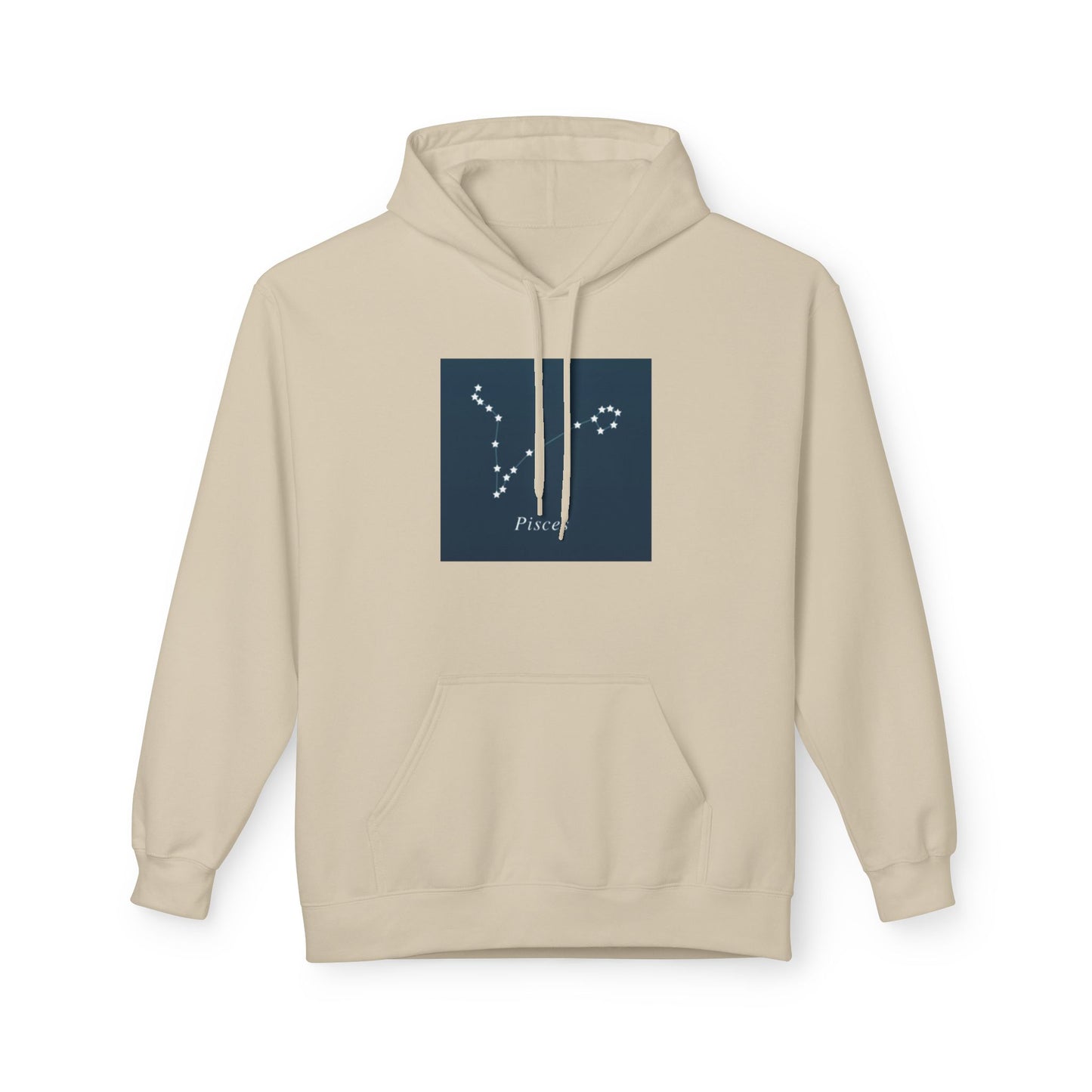 Pisces Constellation Hoodie - Zodiac Star Sign Pullover