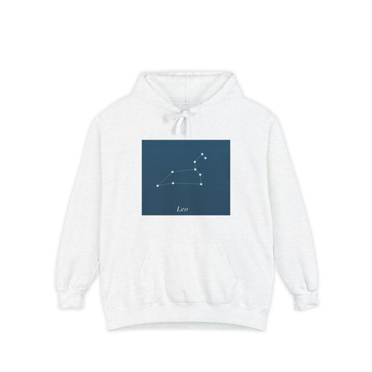 Leo Constellation Hoodie - Zodiac Star Map Pullover
