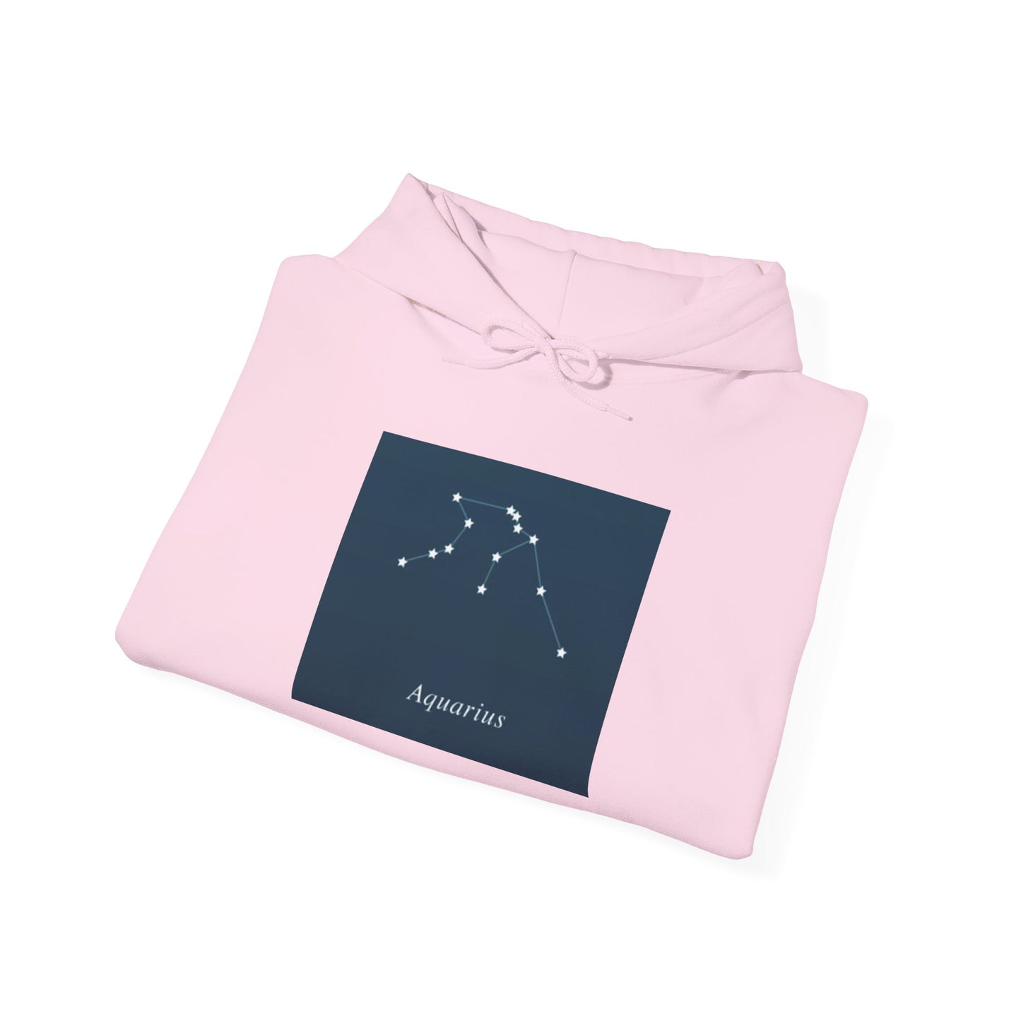 Aquarius Constellation Hoodie — Minimal Zodiac Star Map Sweatshirt