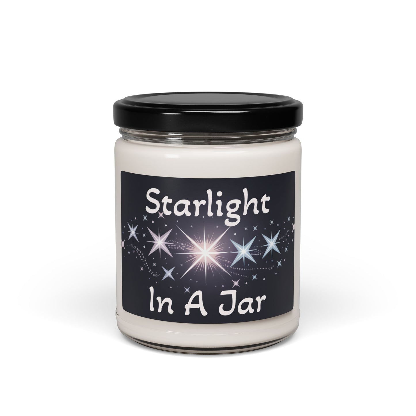 Starlight in a Jar Scented Soy Candle – 9oz Aromatherapy Candle for Relaxation & Gift-Giving