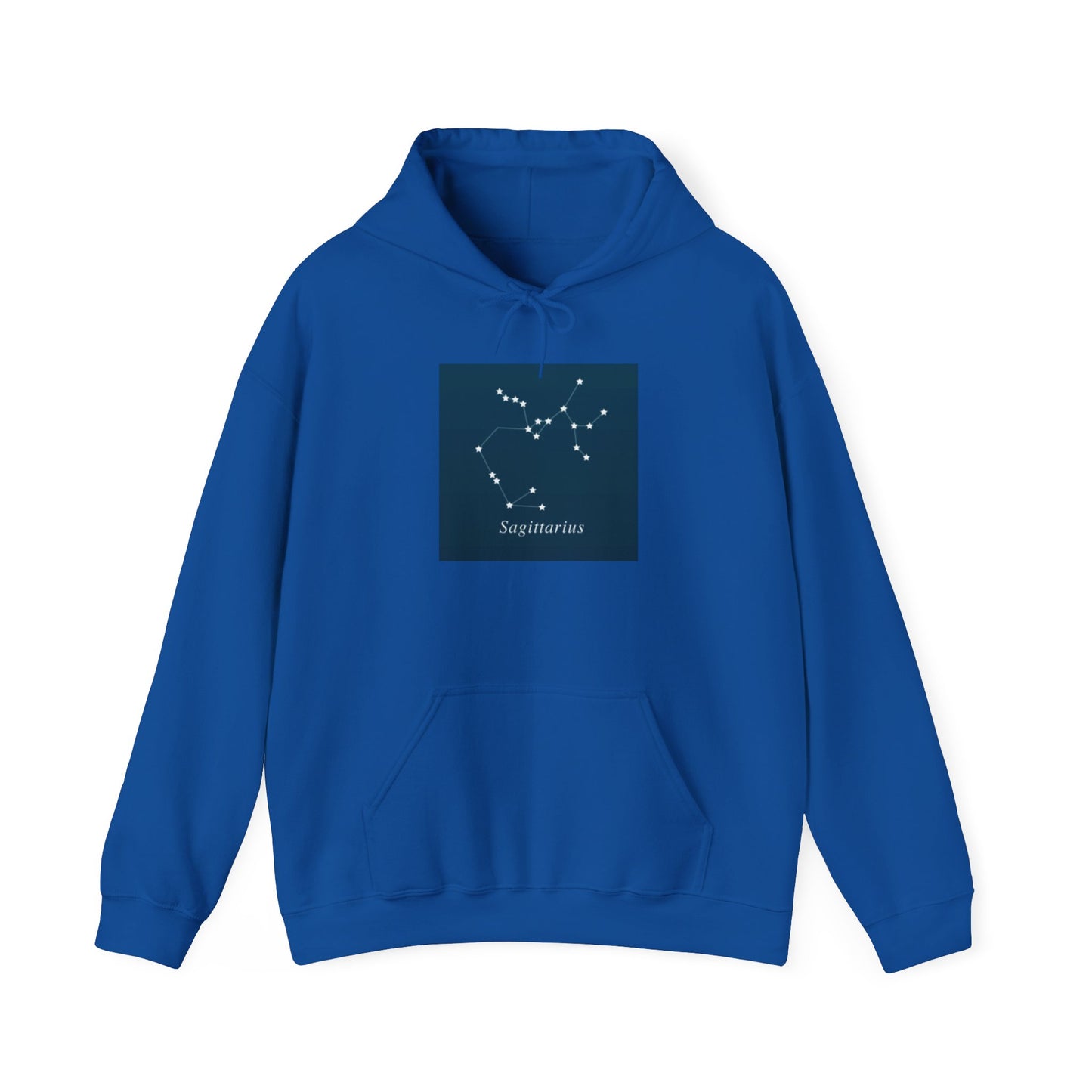 Sagittarius Constellation Hoodie — Minimal Zodiac Star Map Sweatshirt