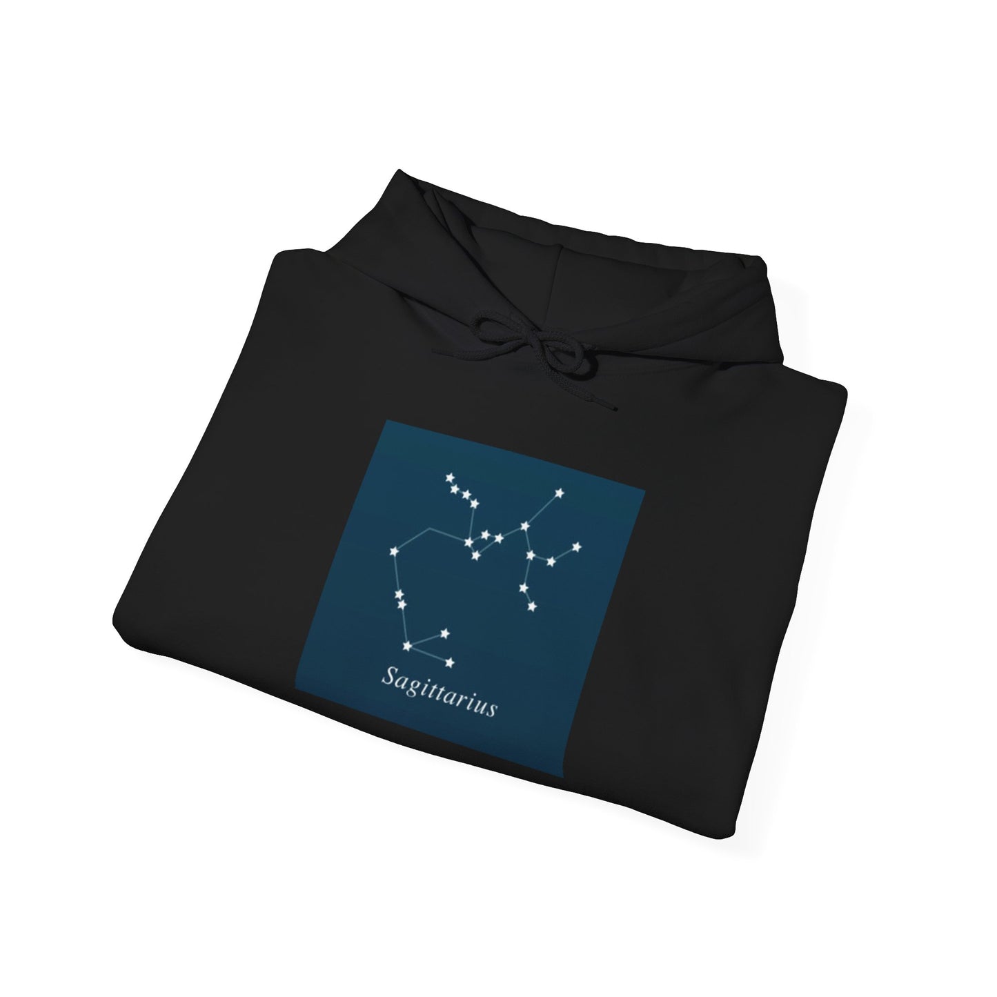 Sagittarius Constellation Hoodie — Minimal Zodiac Star Map Sweatshirt