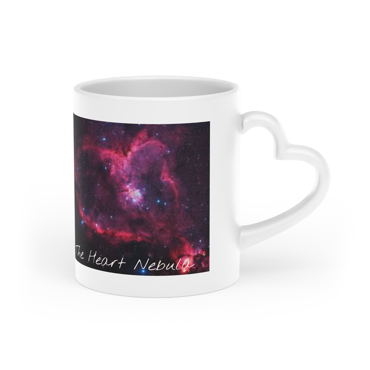 Heart Nebula Mug — "The Heart" Space Galaxy Coffee Cup
