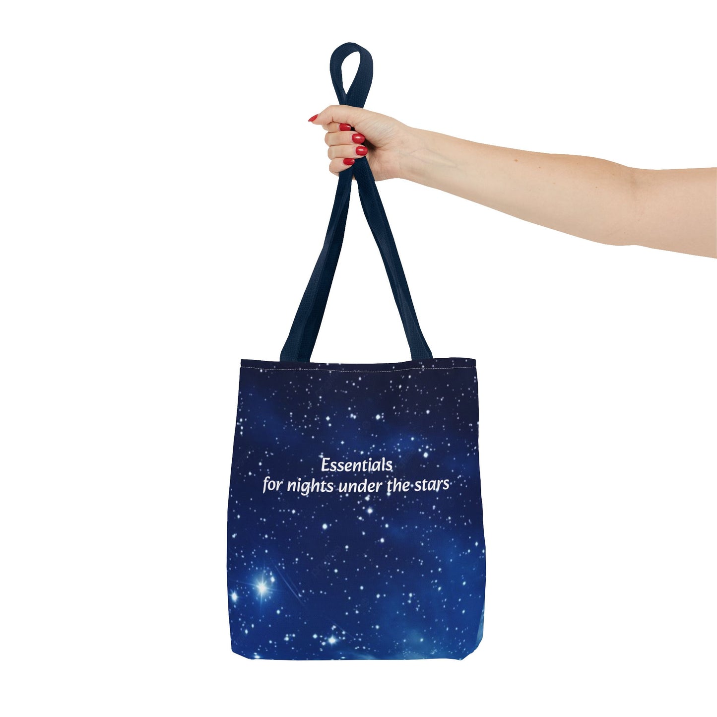 Starry Night Tote Bag — "Essentials for nights under the stars" Canvas Tote