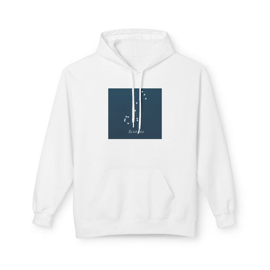 Scorpio Night Sky Hoodie — 'Stargaze' Square Graphic Pullover