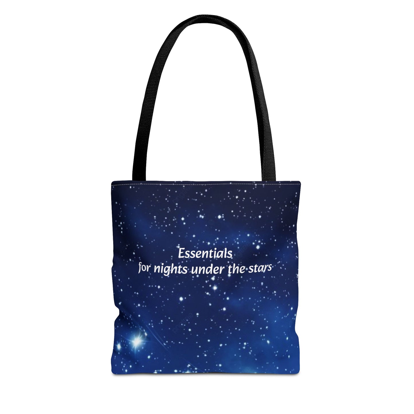 Starry Night Tote Bag — "Essentials for nights under the stars" Canvas Tote