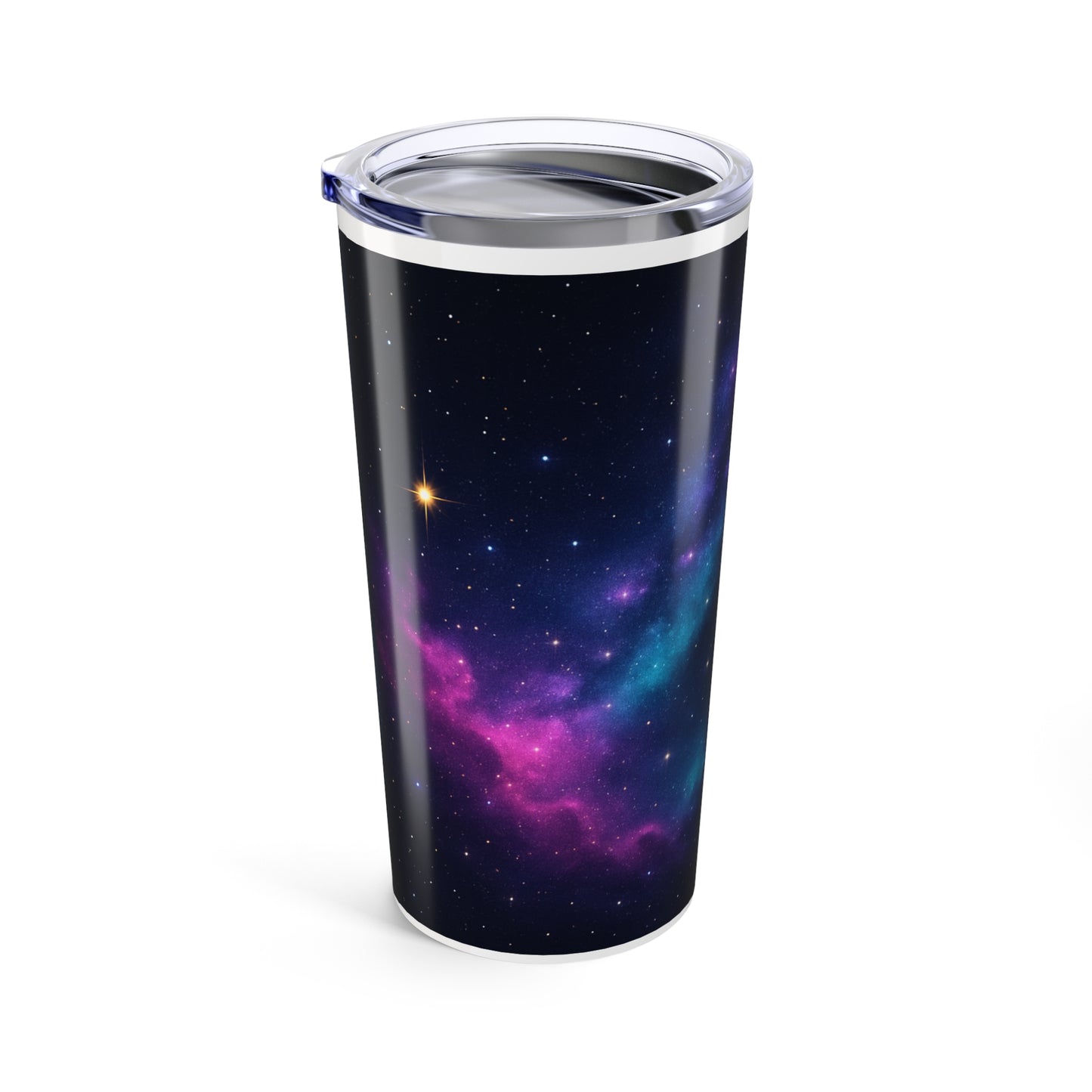 Tumbler — 'Fuel for Stargazers' Galaxy 20oz Insulated Travel Cup