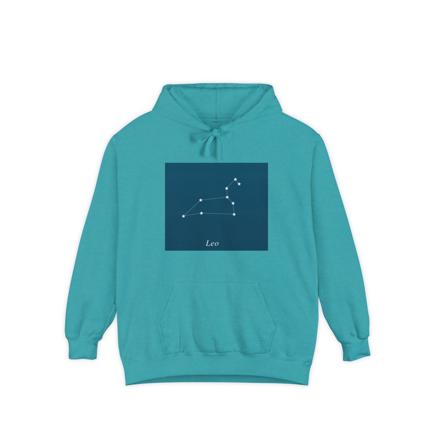 Leo Constellation Hoodie - Zodiac Star Map Pullover