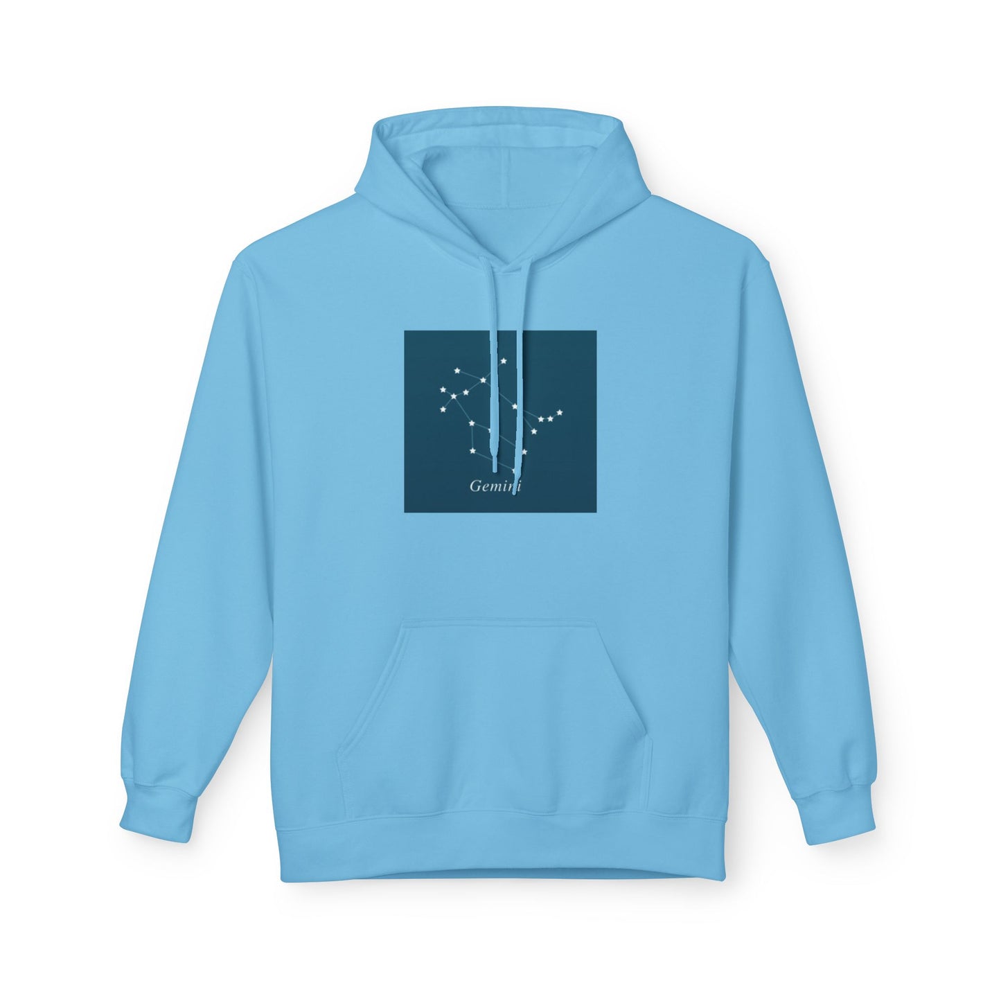 Gemini Constellation Hoodie – Zodiac Star Map Pullover