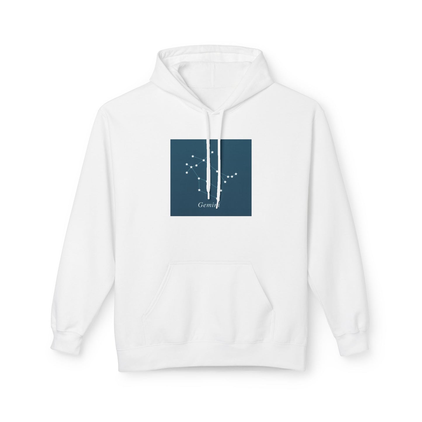 Gemini Constellation Hoodie – Zodiac Star Map Pullover