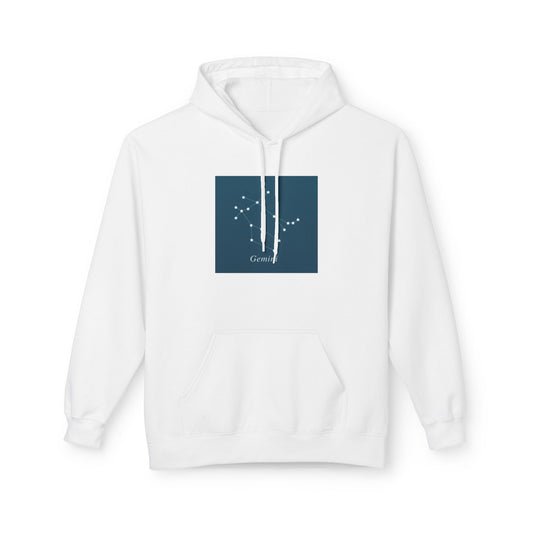 Gemini Constellation Hoodie – Zodiac Star Map Pullover