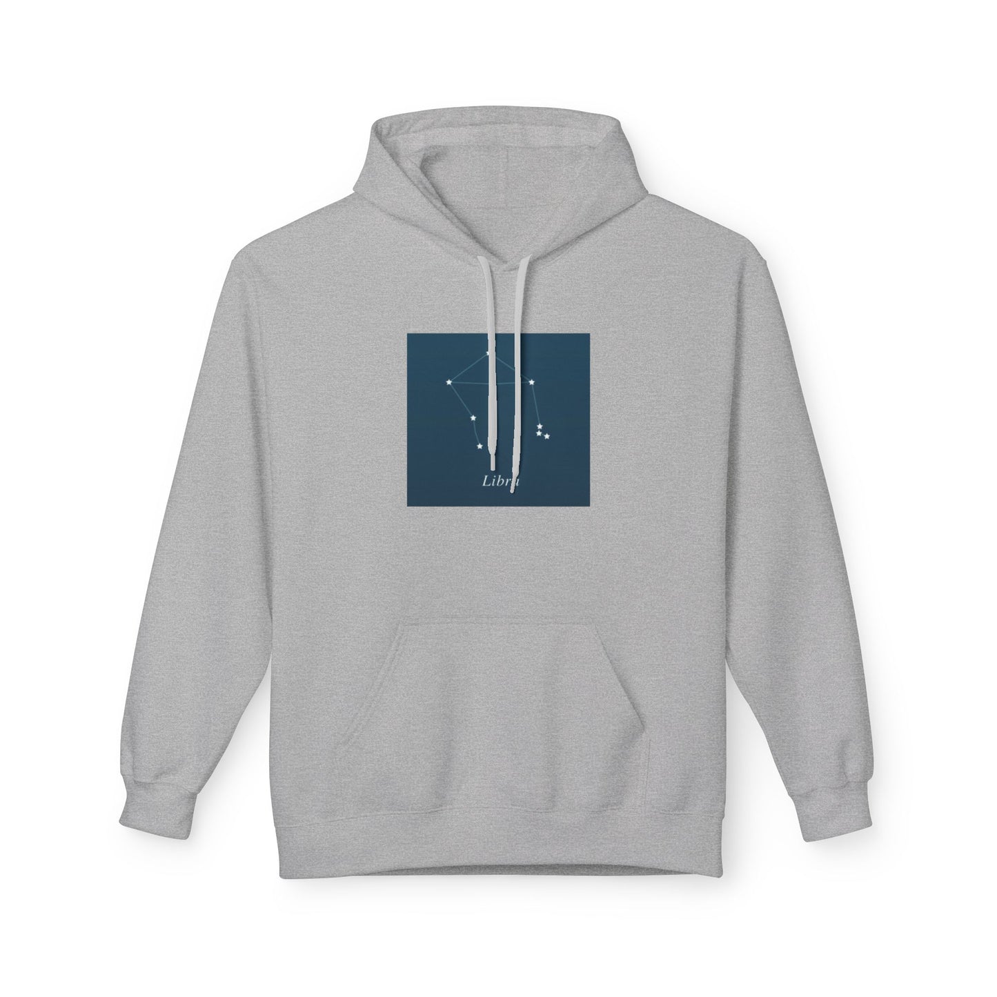 Libra Constellation Hoodie — Night Sky Graphic Pullover