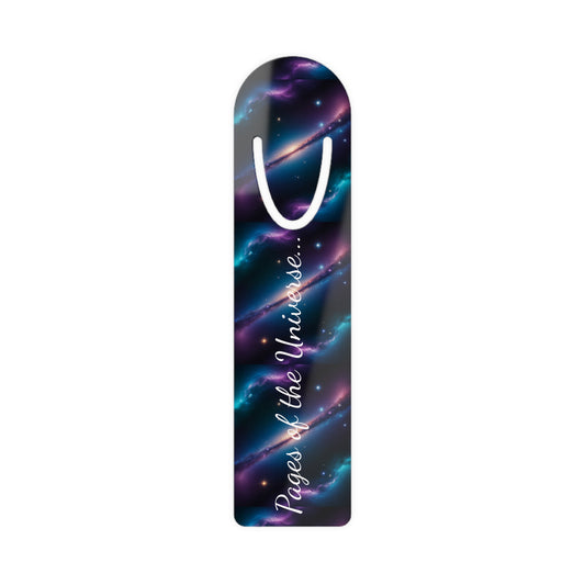 Galaxy Metal Bookmark — “Pages of the Universe” Stargazer Reading Marker