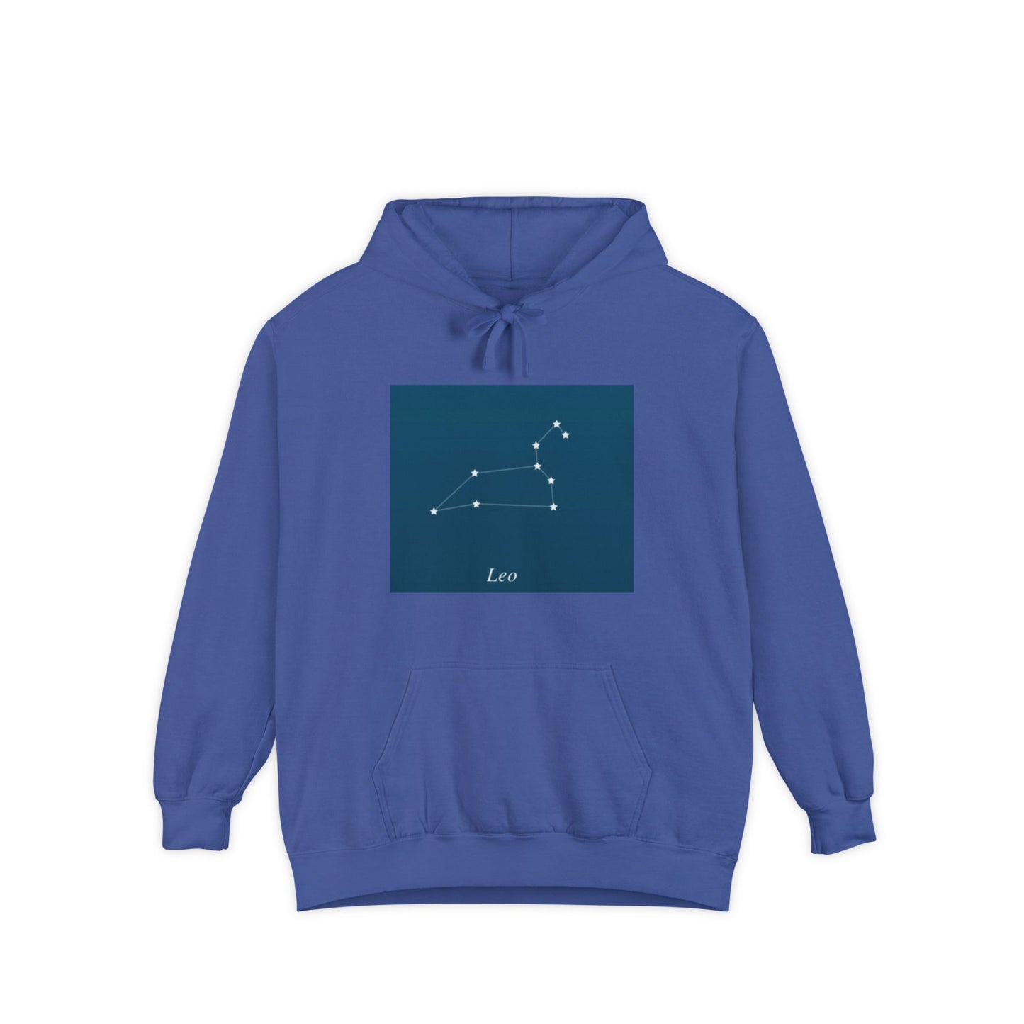 Leo Constellation Hoodie - Zodiac Star Map Pullover