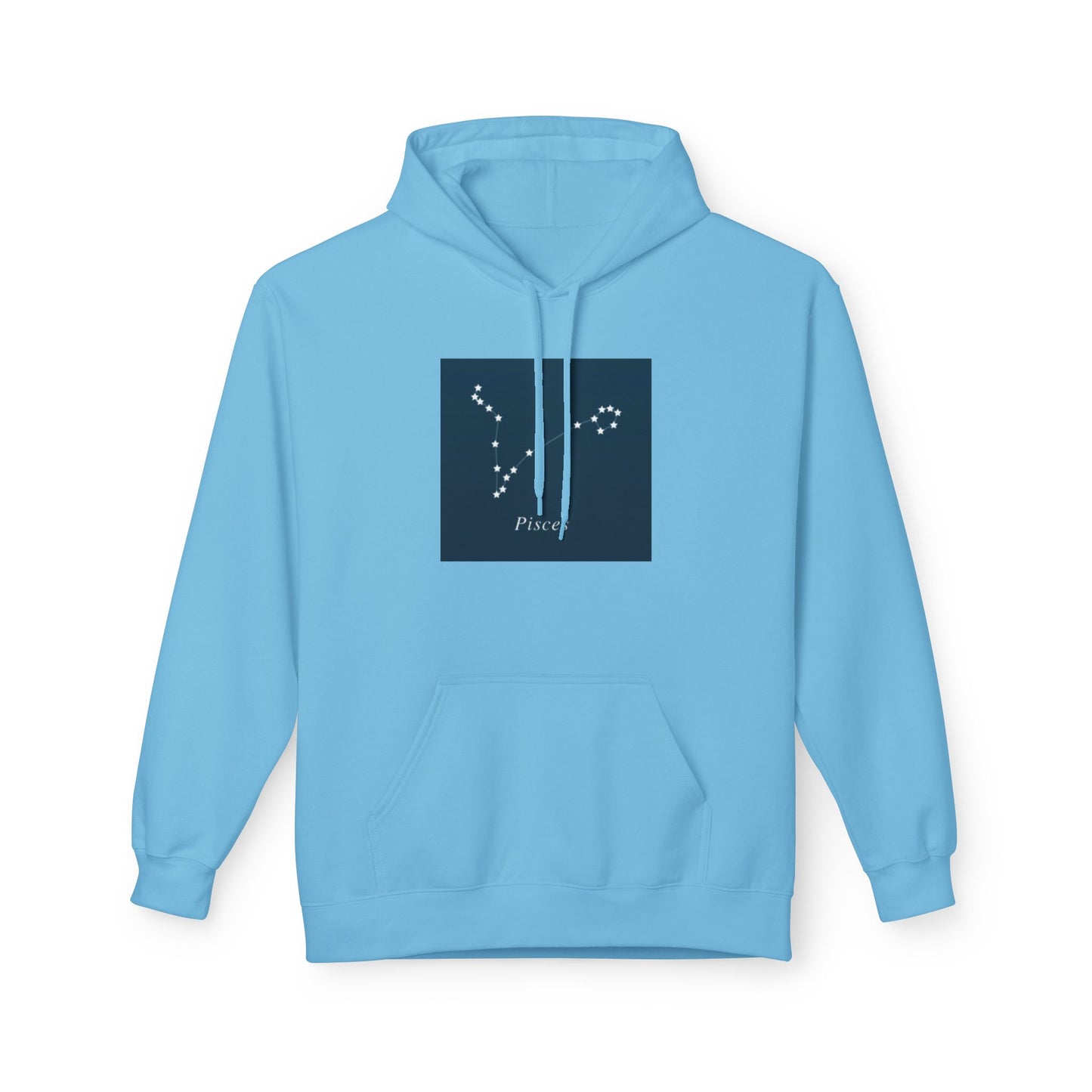 Pisces Constellation Hoodie - Zodiac Star Sign Pullover