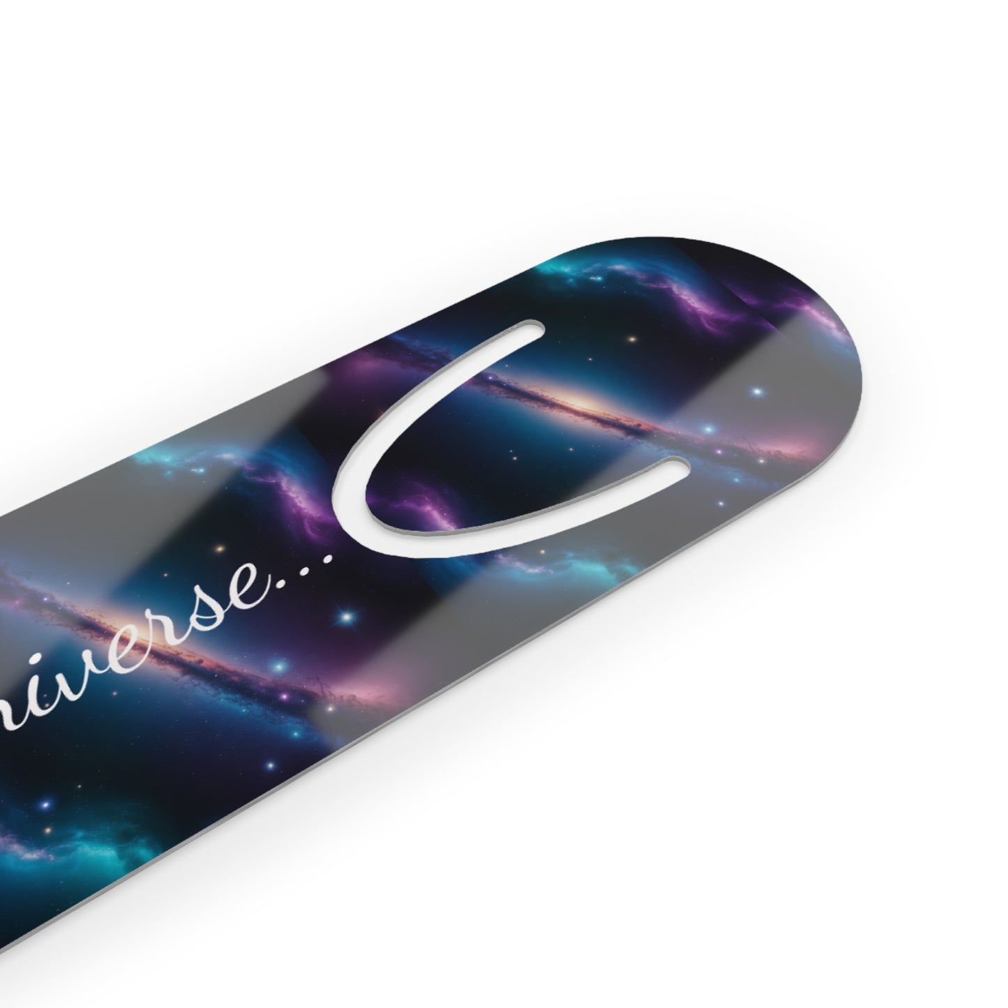 Galaxy Metal Bookmark — “Pages of the Universe” Stargazer Reading Marker