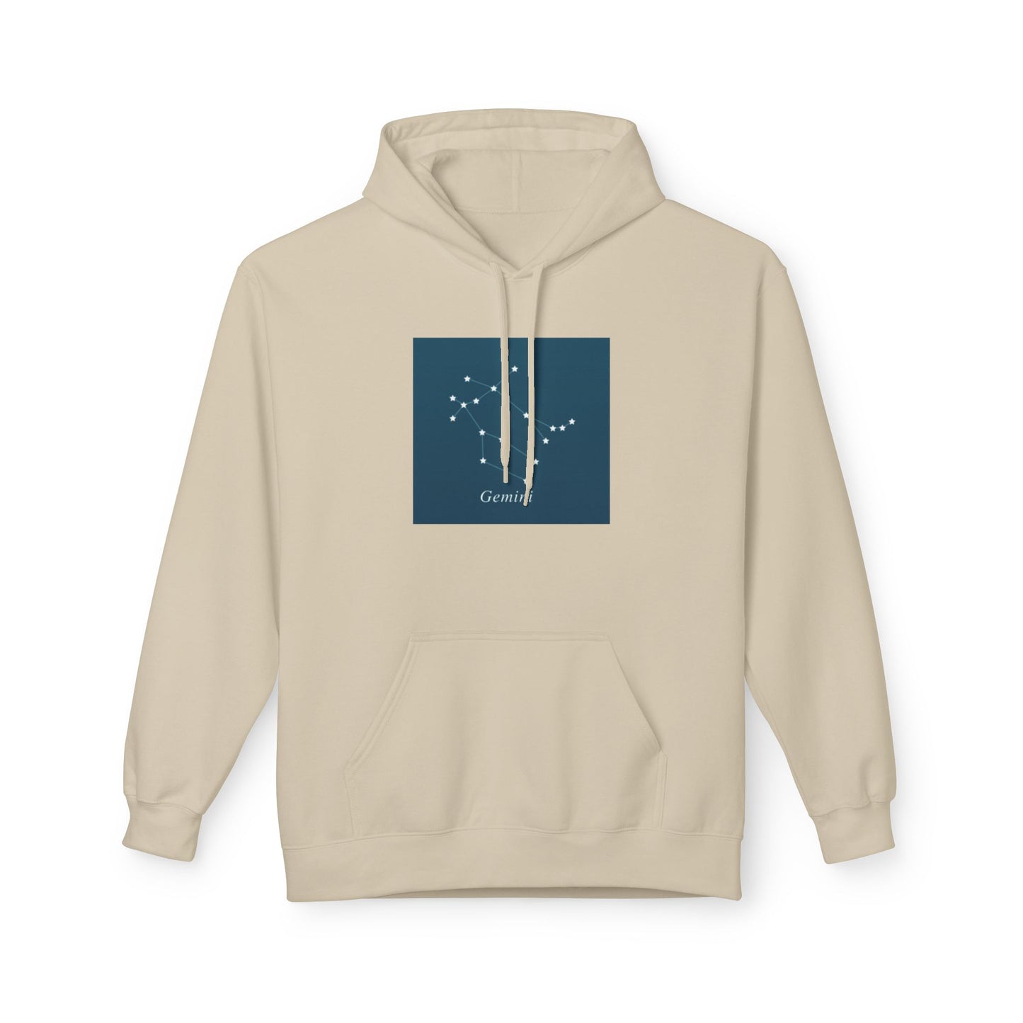 Gemini Constellation Hoodie – Zodiac Star Map Pullover