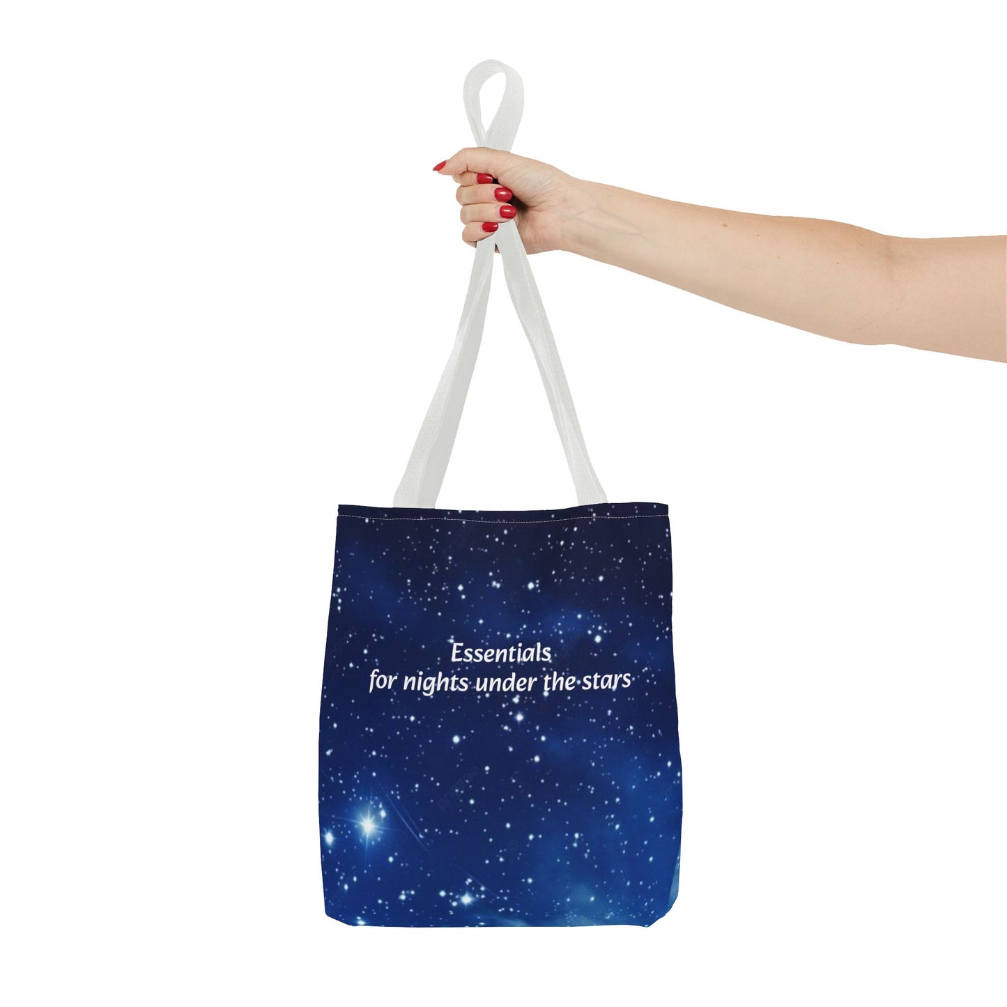 Starry Night Tote Bag — "Essentials for nights under the stars" Canvas Tote