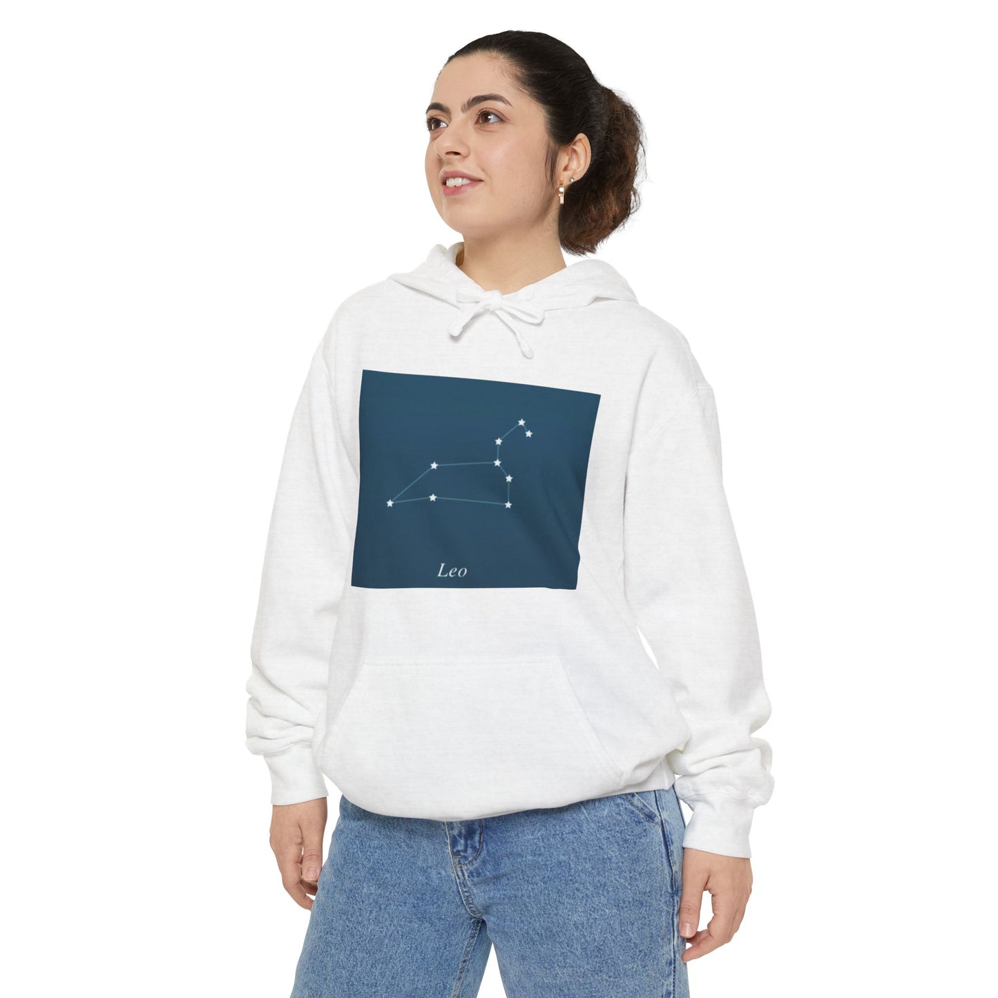 Leo Constellation Hoodie - Zodiac Star Map Pullover