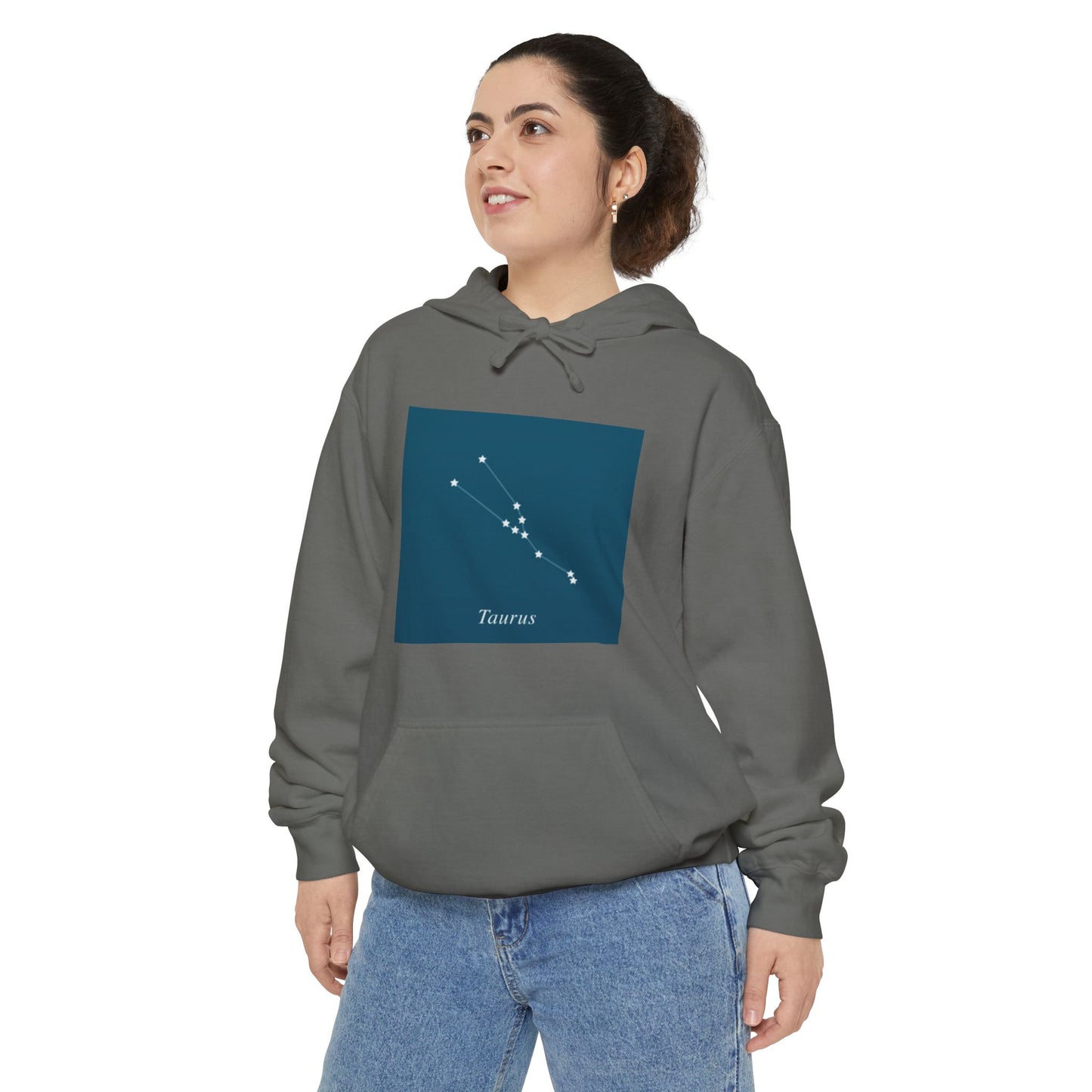 Taurus Zodiac Hoodie — Minimal Constellation Design