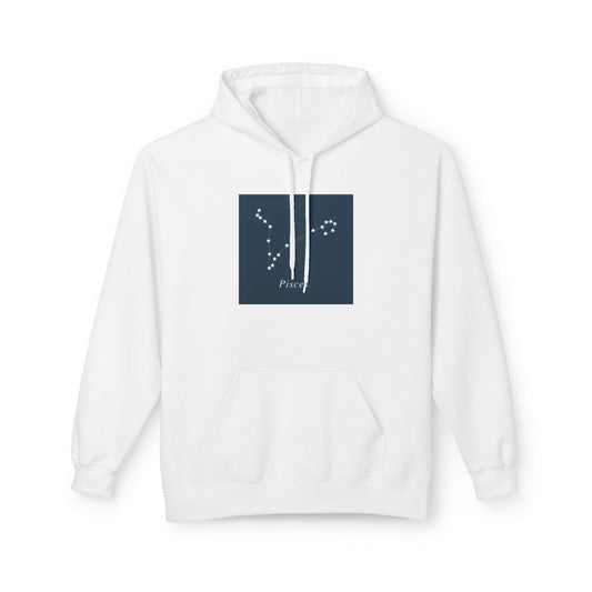 Pisces Constellation Hoodie - Zodiac Star Sign Pullover