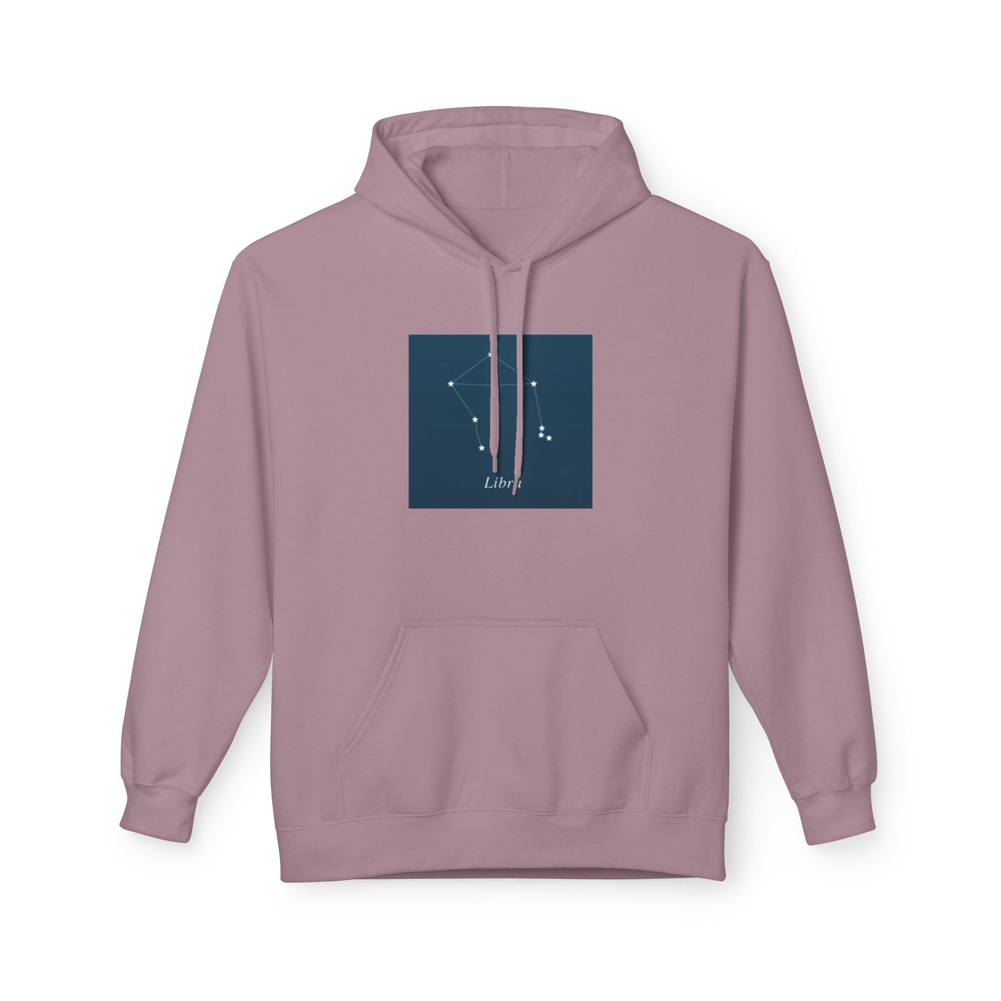 Libra Constellation Hoodie — Night Sky Graphic Pullover