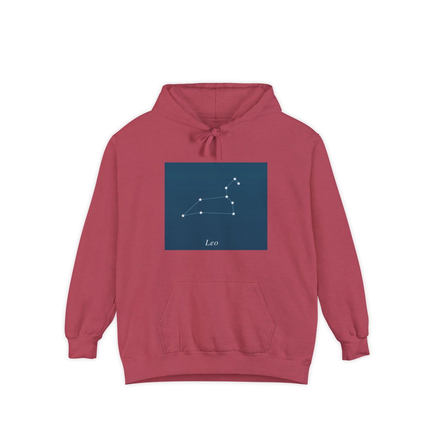 Leo Constellation Hoodie - Zodiac Star Map Pullover