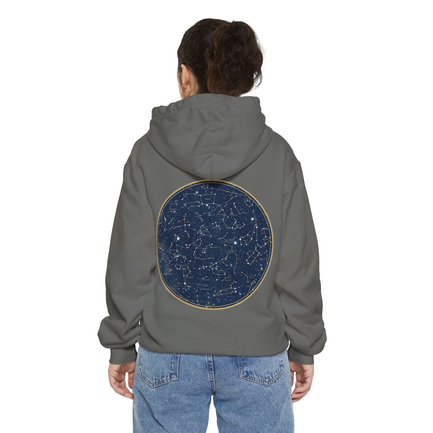 Constellation Map Hoodie — Star Chart Graphic Pullover ("There Is Always")