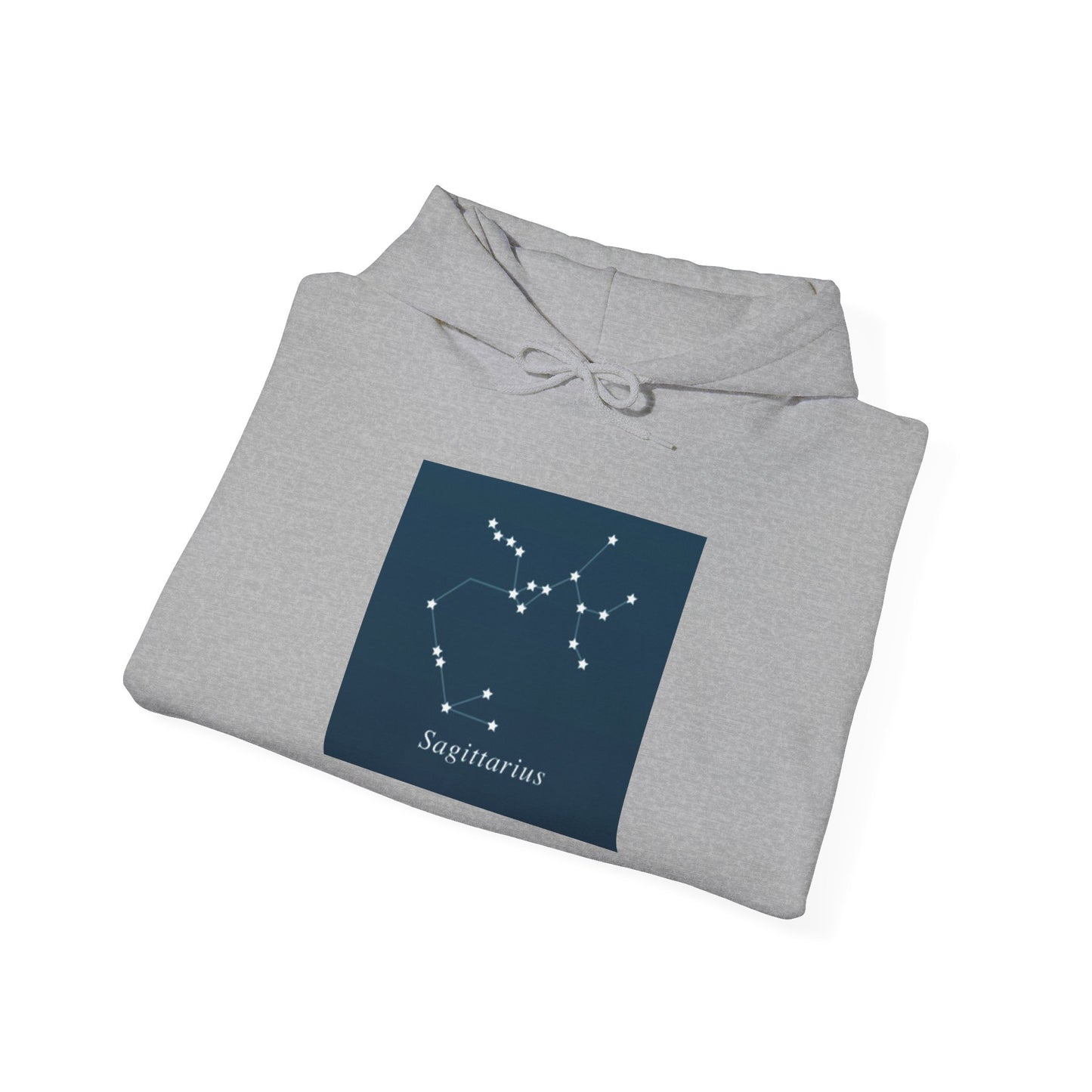 Sagittarius Constellation Hoodie — Minimal Zodiac Star Map Sweatshirt