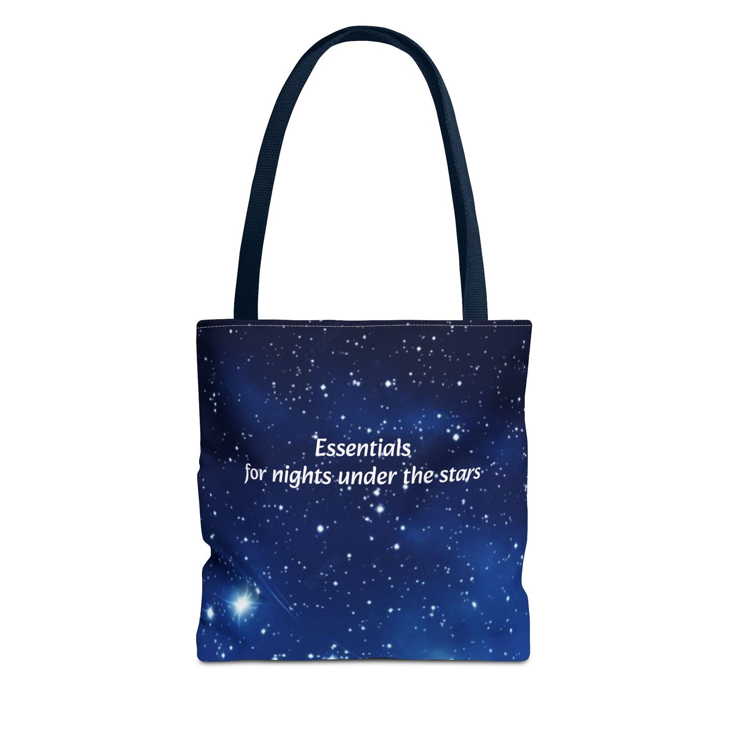Starry Night Tote Bag — "Essentials for nights under the stars" Canvas Tote