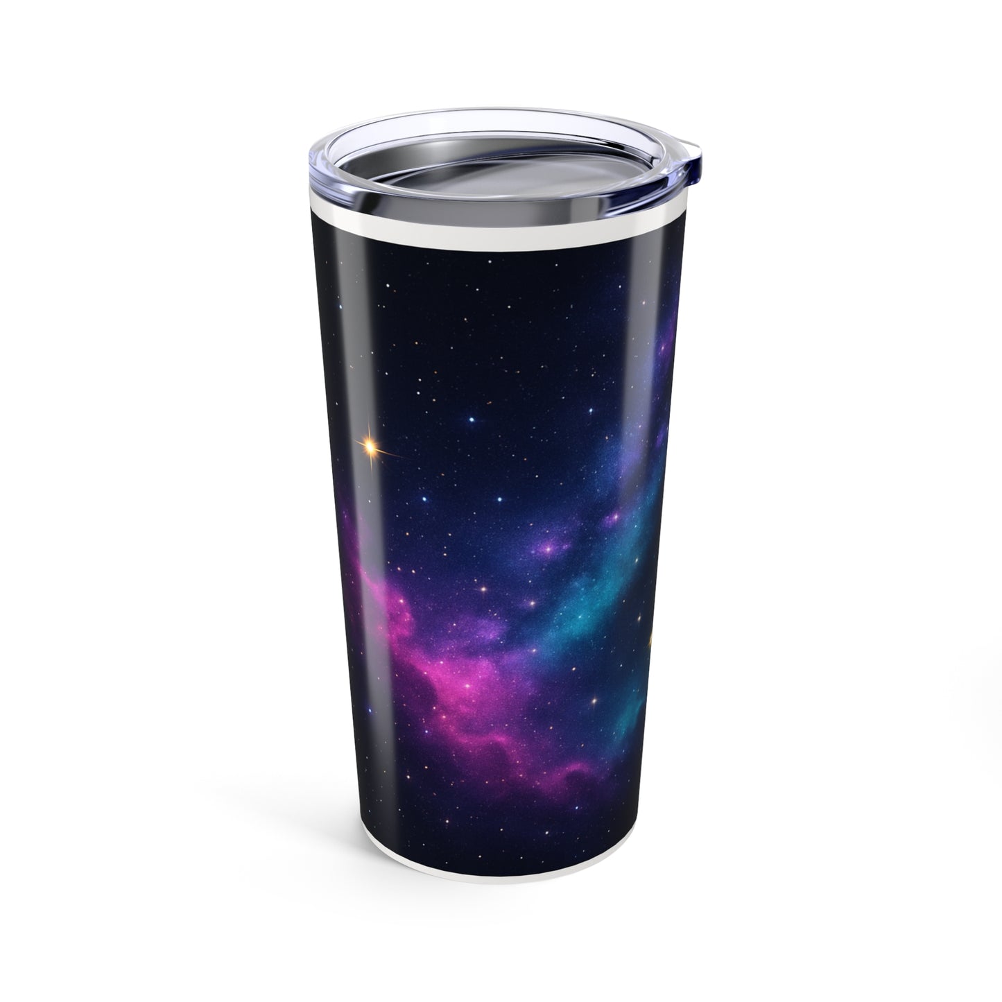 Tumbler — 'Fuel for Stargazers' Galaxy 20oz Insulated Travel Cup