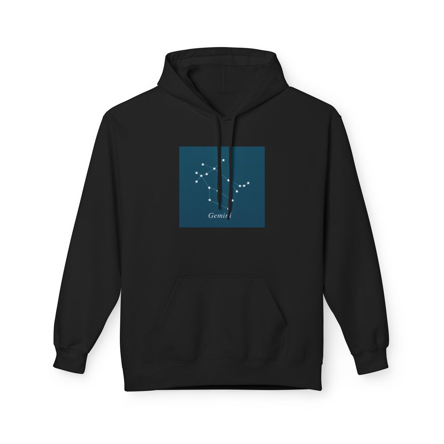 Gemini Constellation Hoodie – Zodiac Star Map Pullover