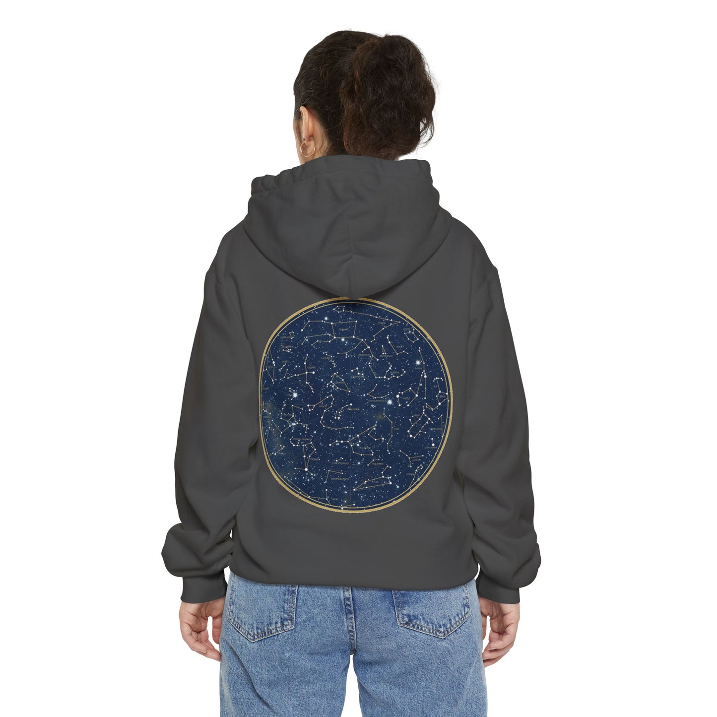 Constellation Map Hoodie — Star Chart Graphic Pullover ("There Is Always")