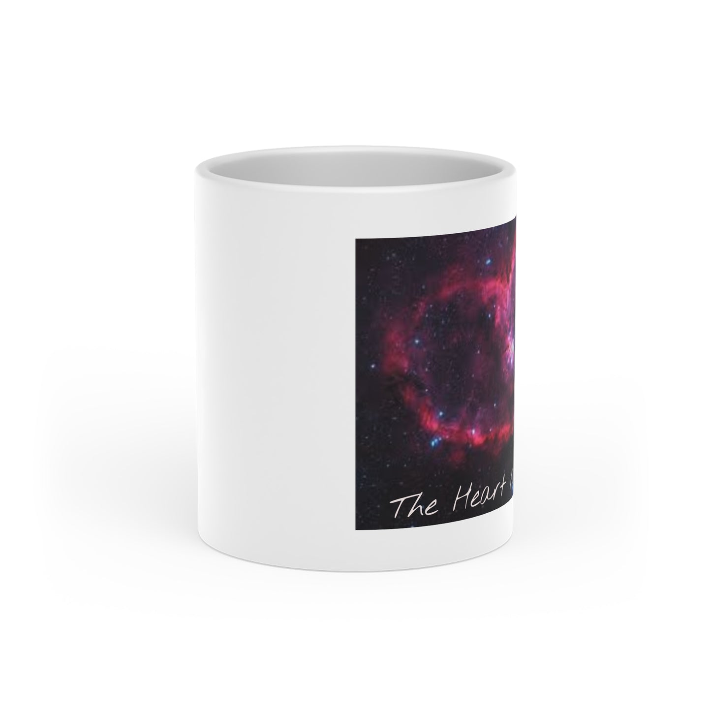 Heart Nebula Mug — "The Heart" Space Galaxy Coffee Cup