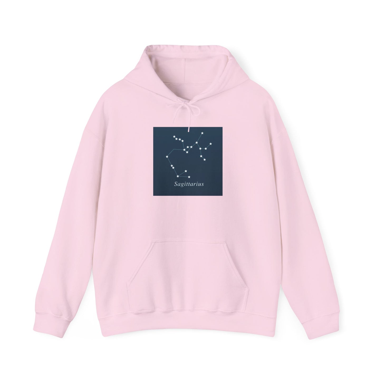 Sagittarius Constellation Hoodie — Minimal Zodiac Star Map Sweatshirt